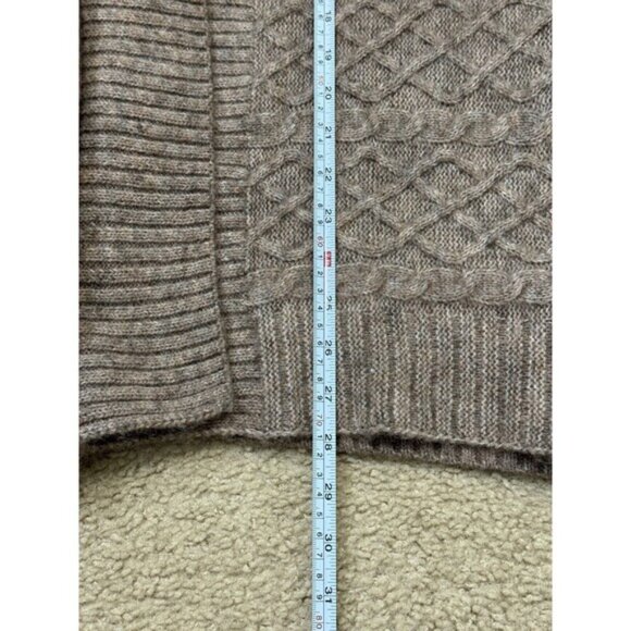 NWT Frye Long Open Front Wool Blend Cardigan In Terrain Heather Women’s Sz S - Picture 13 of 14